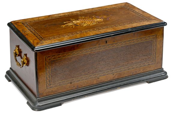 Bonhams : A Swiss 'Cithare-Tremolo Tambour, Timbres et Castagnettes ...