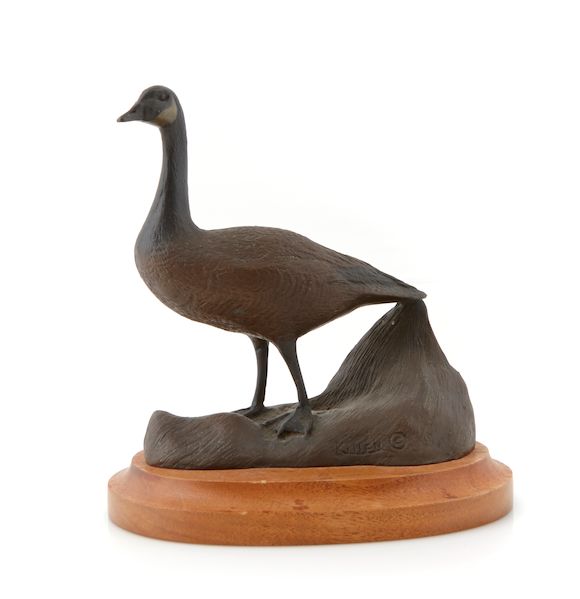 Bonhams A Bruce Killen bronze sculpture of a Canadian goose