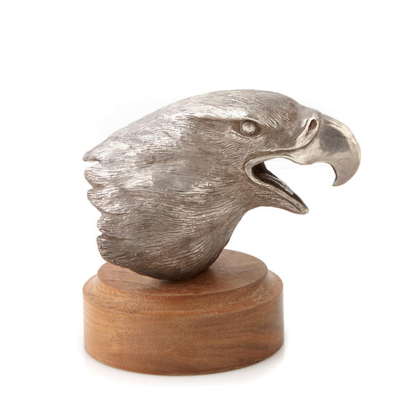 Bonhams : An American fine silver sculpture of an eagle's head by Bruce ...