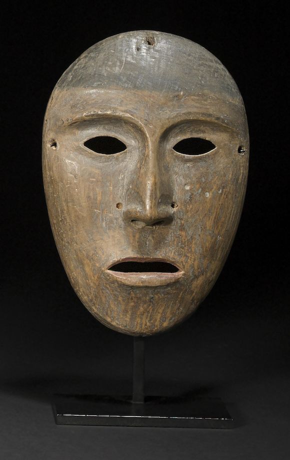 Bonhams A Yupik Eskimo mask