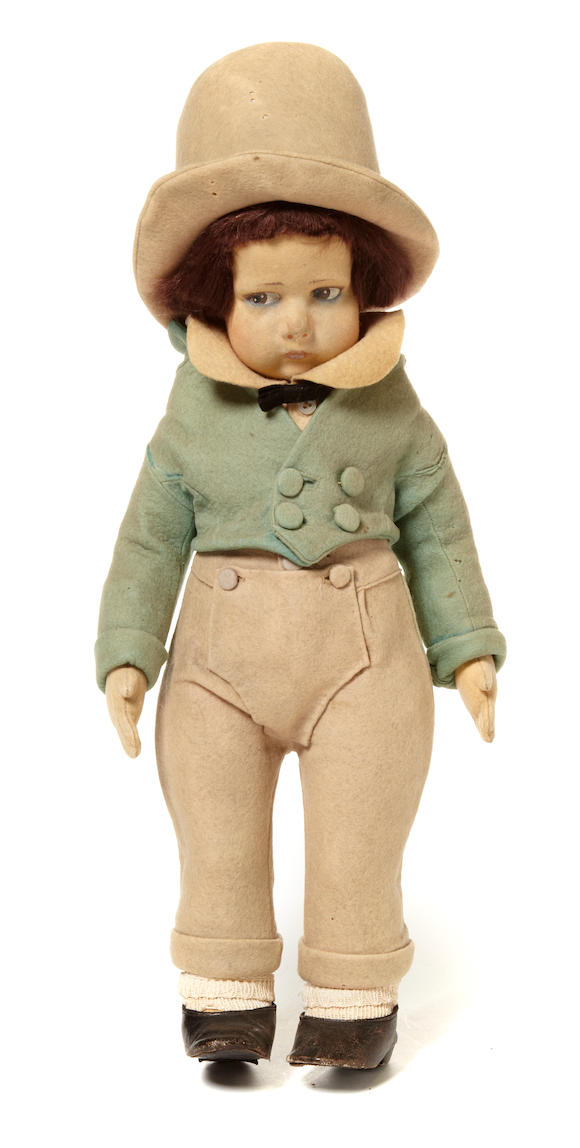 Bonhams : A Lenci felt boy doll