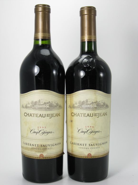 Bonhams Chateau St. Jean Sauvignon, Cinq Cépages 1995 (2