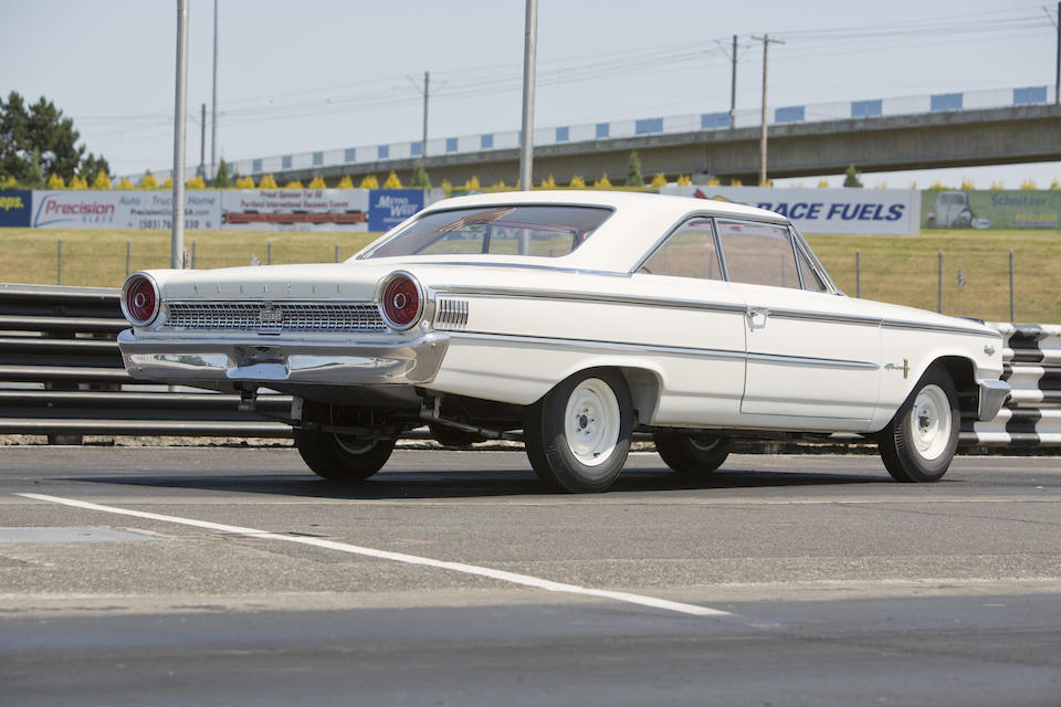 Bonhams 1963 Ford Galaxie 500 R Code Factory Lightweight Chassis No 3n66r