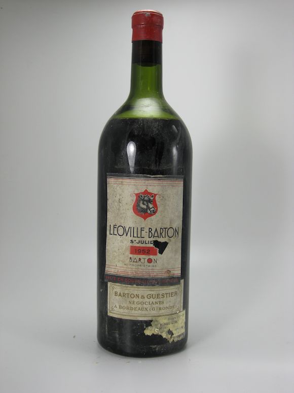 Bonhams Château LéovilleBarton 1952 (2 magnums) Château Léoville