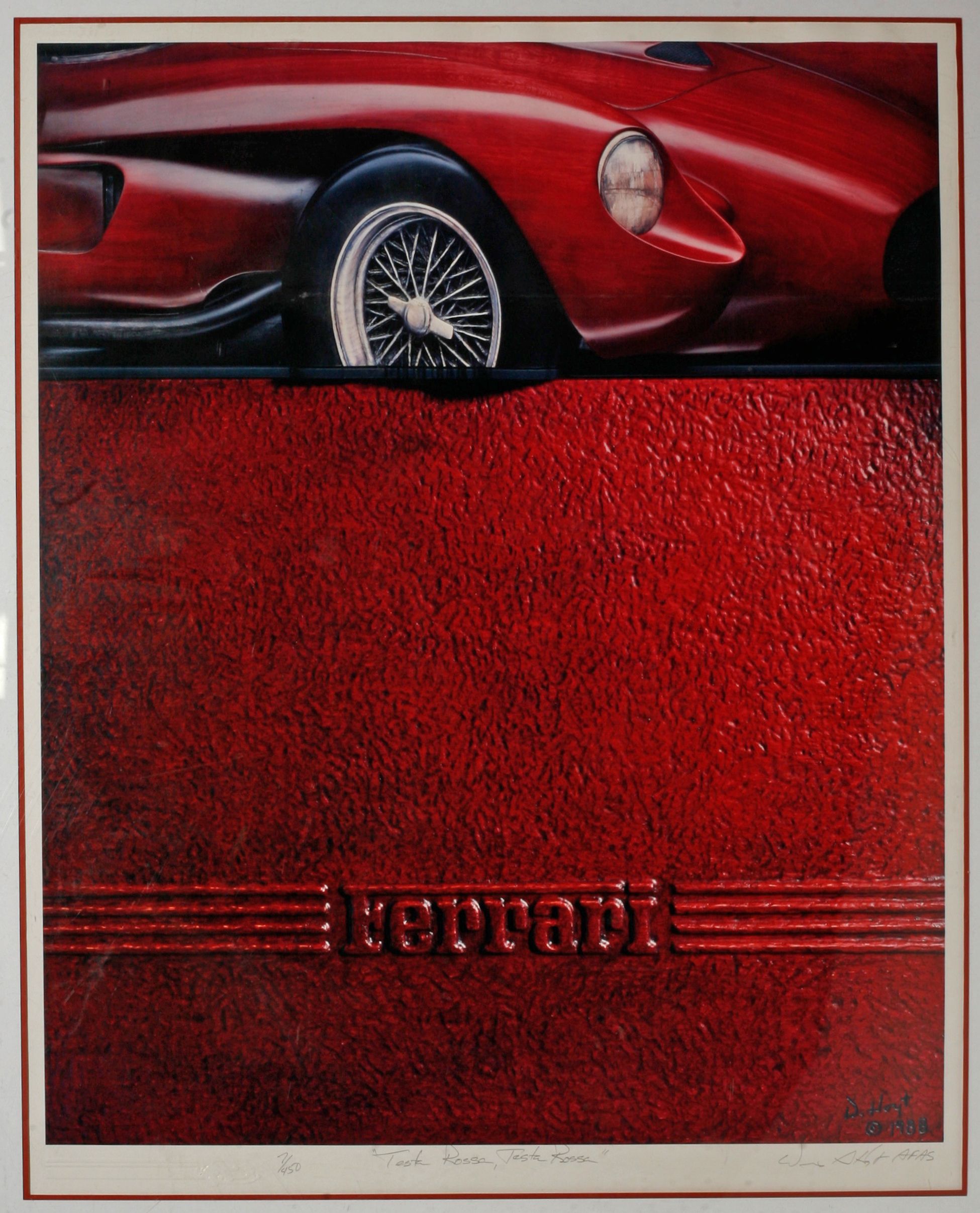 Bonhams Cars Testa Rossa Testa Rossa by Dennis A. Hoyt,