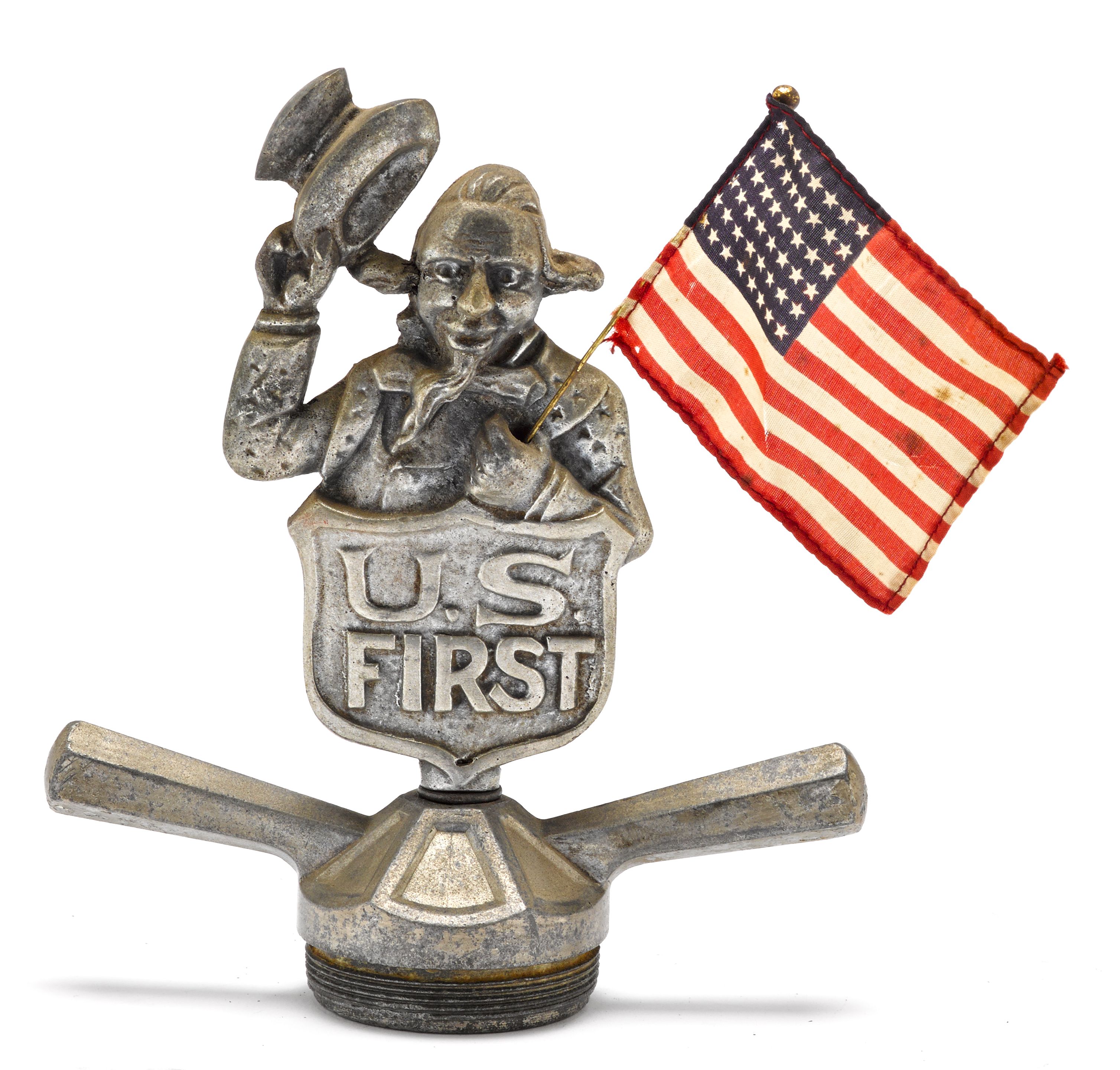 Bonhams Cars : A 'U.S. First' Uncle Sam mascot, American, c. 1915,