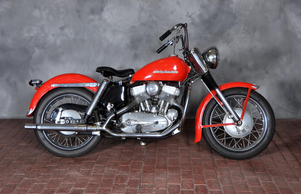 Bonhams : 1954 Harley-Davidson KH Engine no. 54KH1258