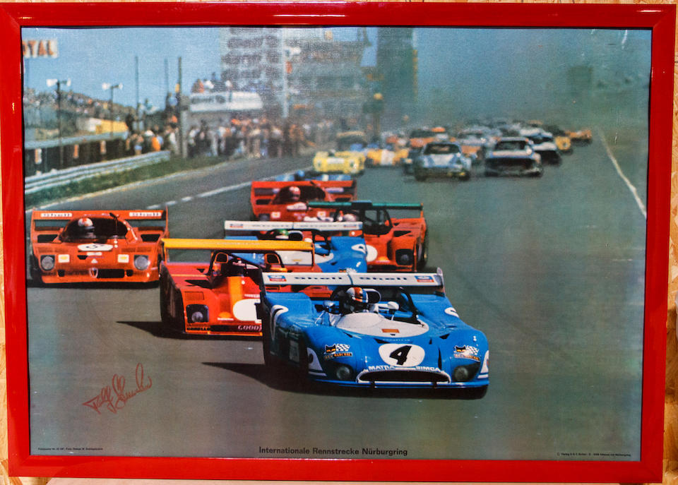 Bonhams : A Collection Of 1990s Lemans 24 Hours Posters, All Framed.(qty)