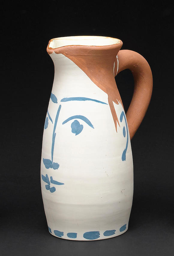 Bonhams : Picasso Ceramic, Face Tankard AR432, 1959