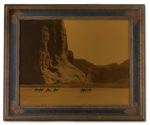 Bonhams : Edward S. Curtis (1868-1952); Cañon de Chelly, Arizona, Navaho;