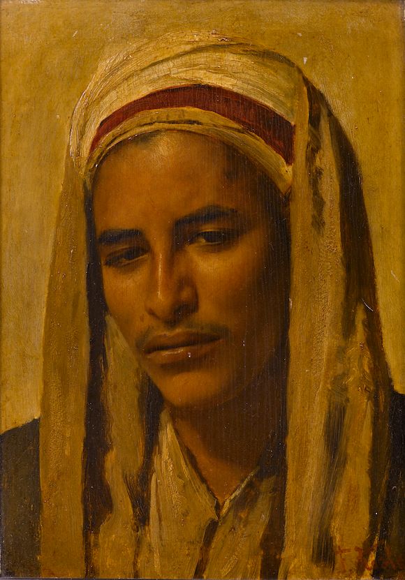 Bonhams Franz Xavier Kosler (Austrian, 18641905) A young Arab 14 1/4