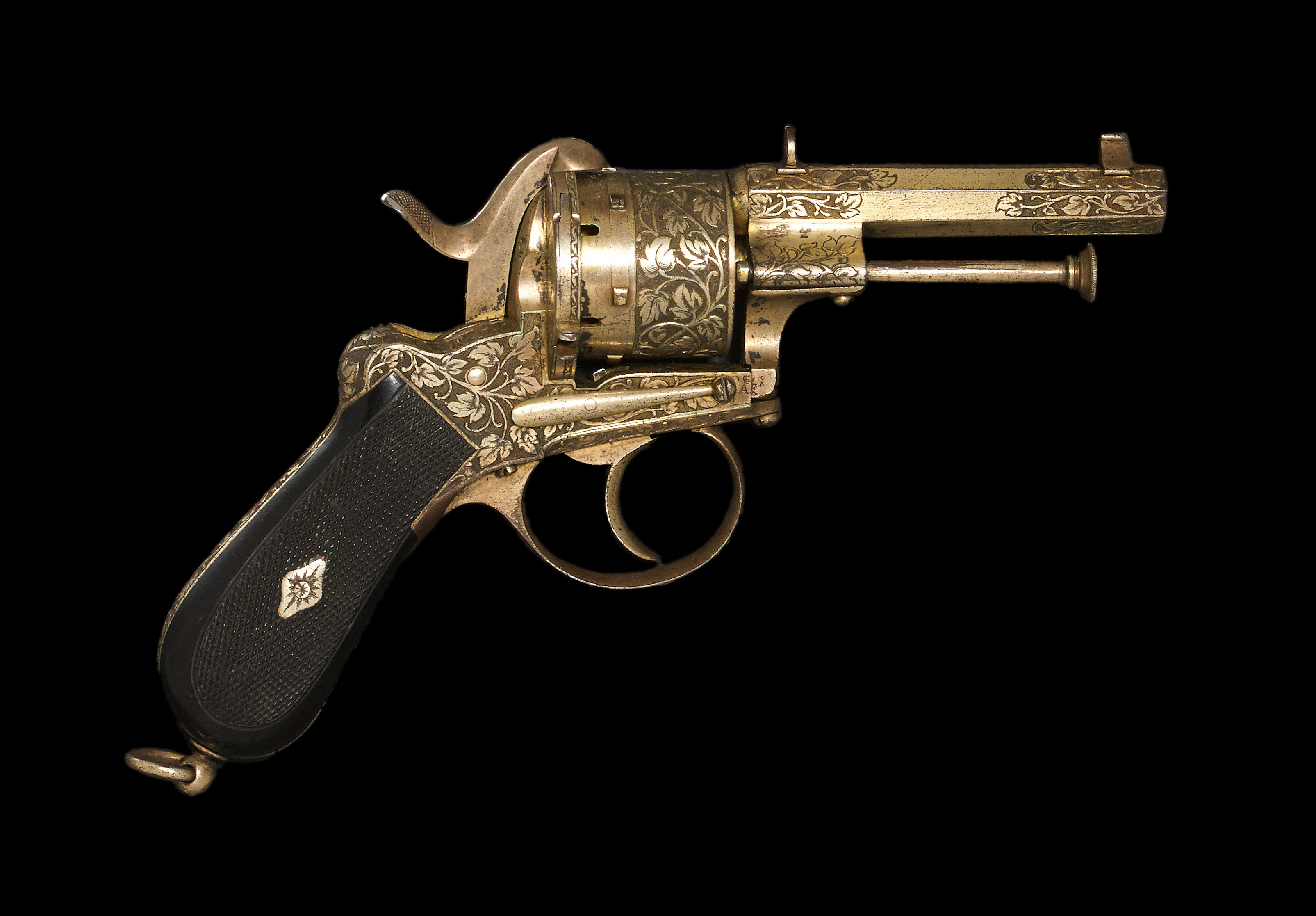 francotte belgian lefaucheux revolver
