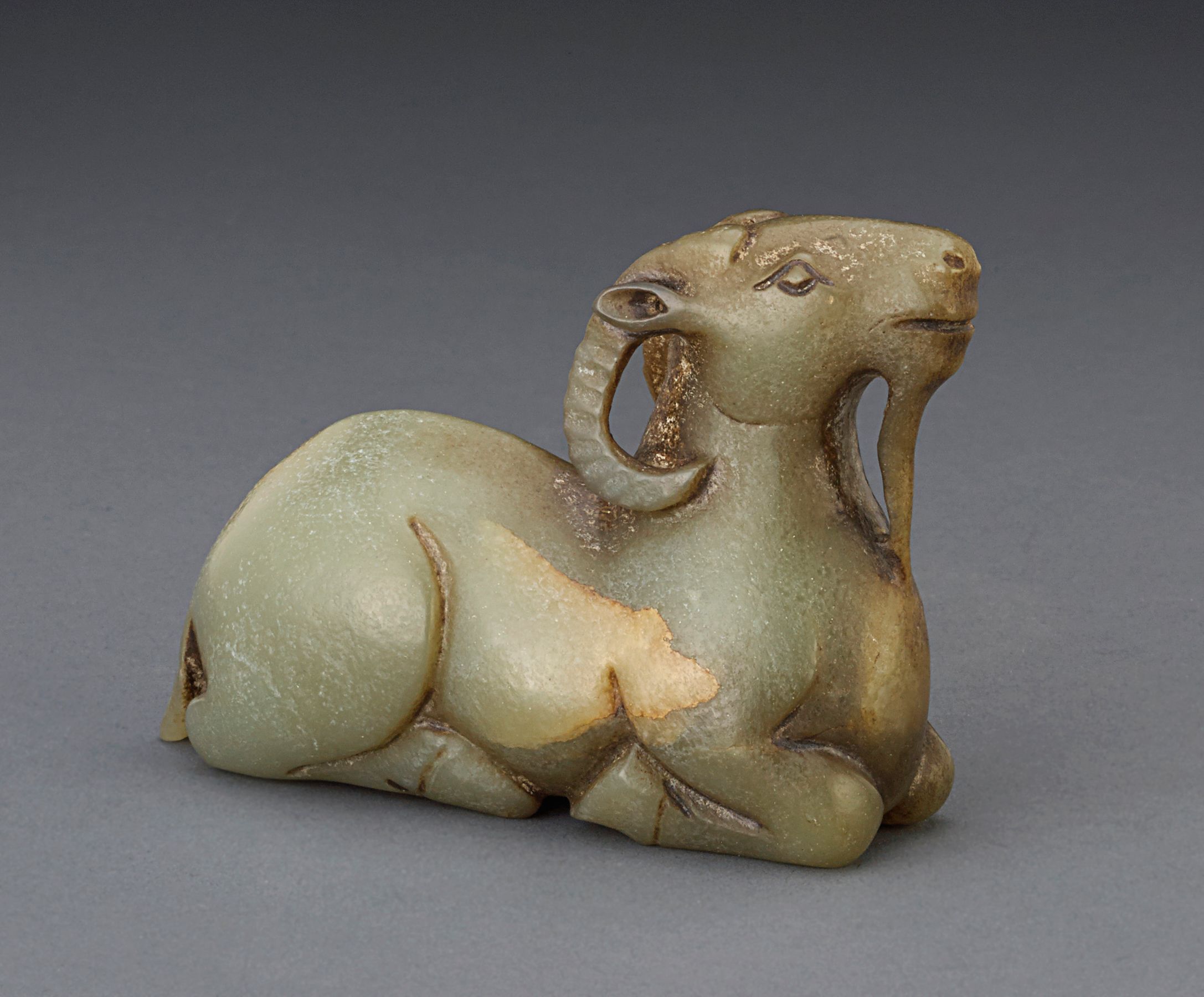 A hardstone ram