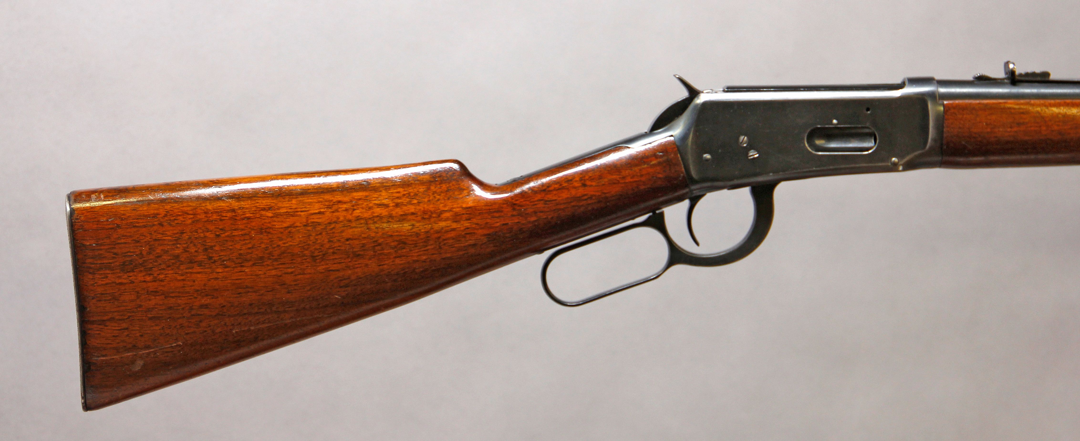 Bonhams A Winchester Model 1894 'flat band' lever action rifle