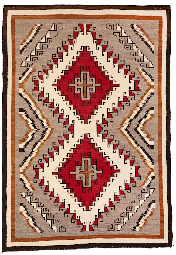 Bonhams A Navajo rug