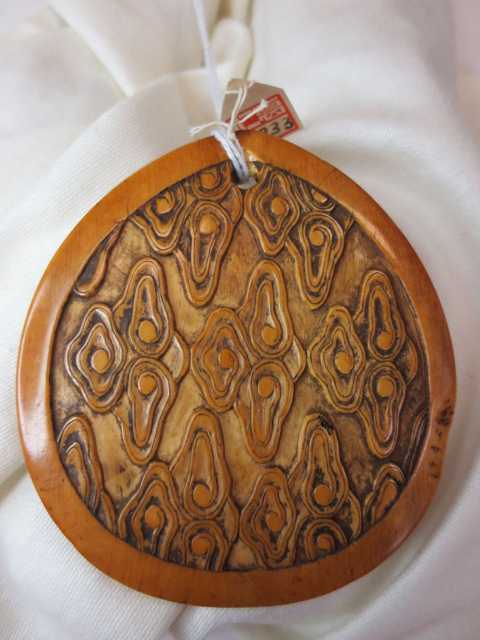 Bonhams A very rare ivory identification plaque Ming dynasty