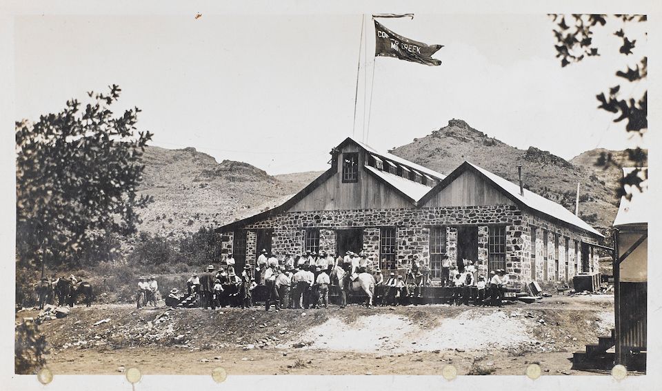 Bonhams PHOTOGRAPHY—COPPER CREEK, ARIZONA. An album of 39 gelatin