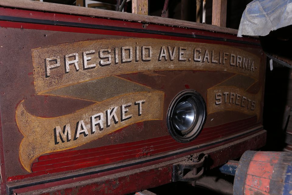 Bonhams 1906 Hammond San Francisco California Street Cable Car