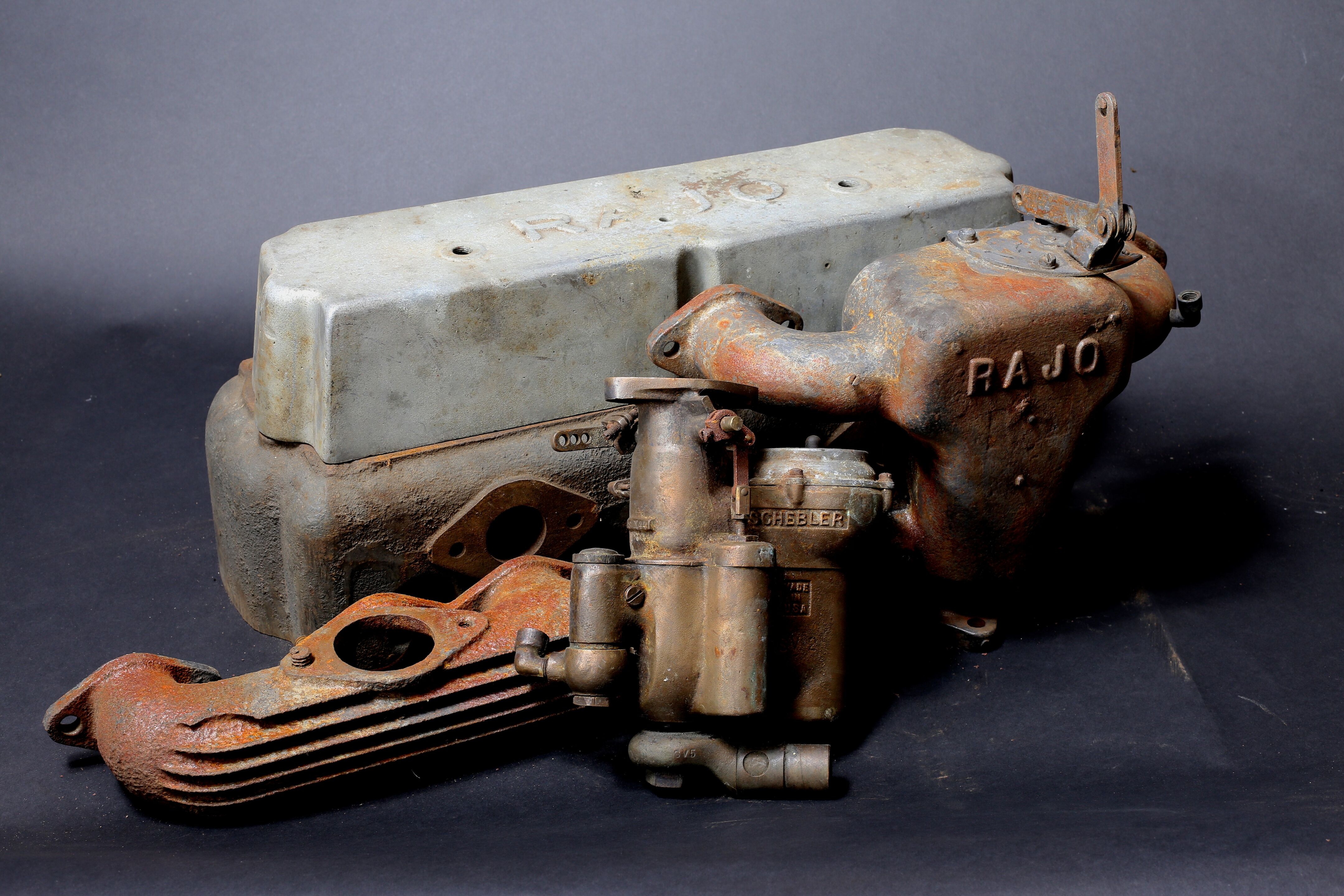 Bonhams Cars A RaJo overhead valve cylinder head conversion for a