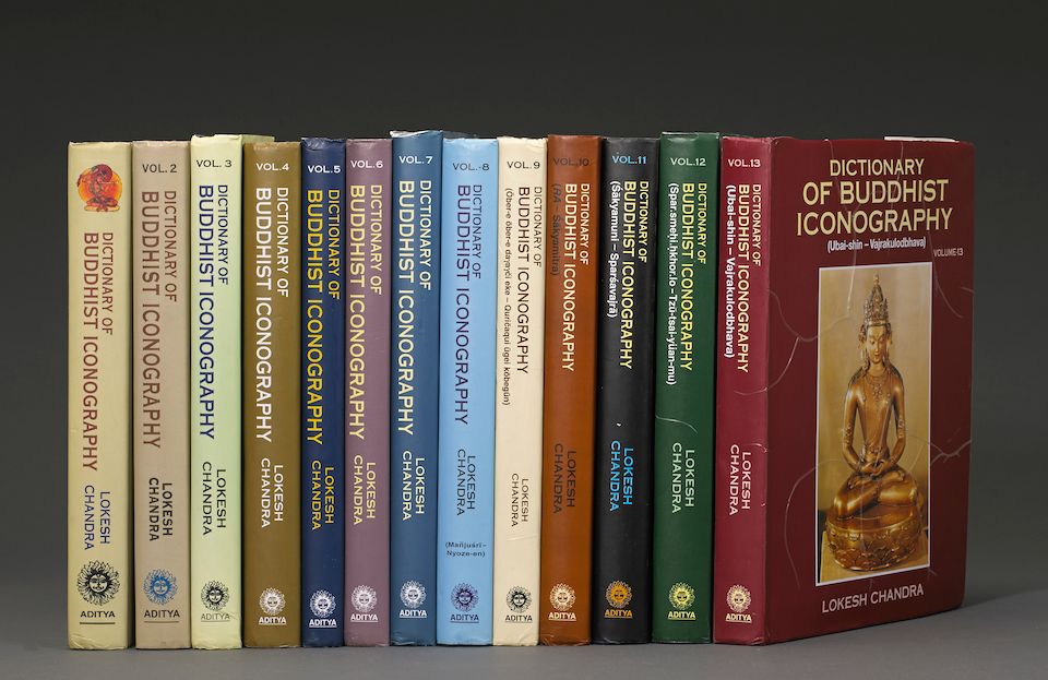 Bonhams Lokesh Chandra A Dictionary of Buddhist Iconography 13 volumes