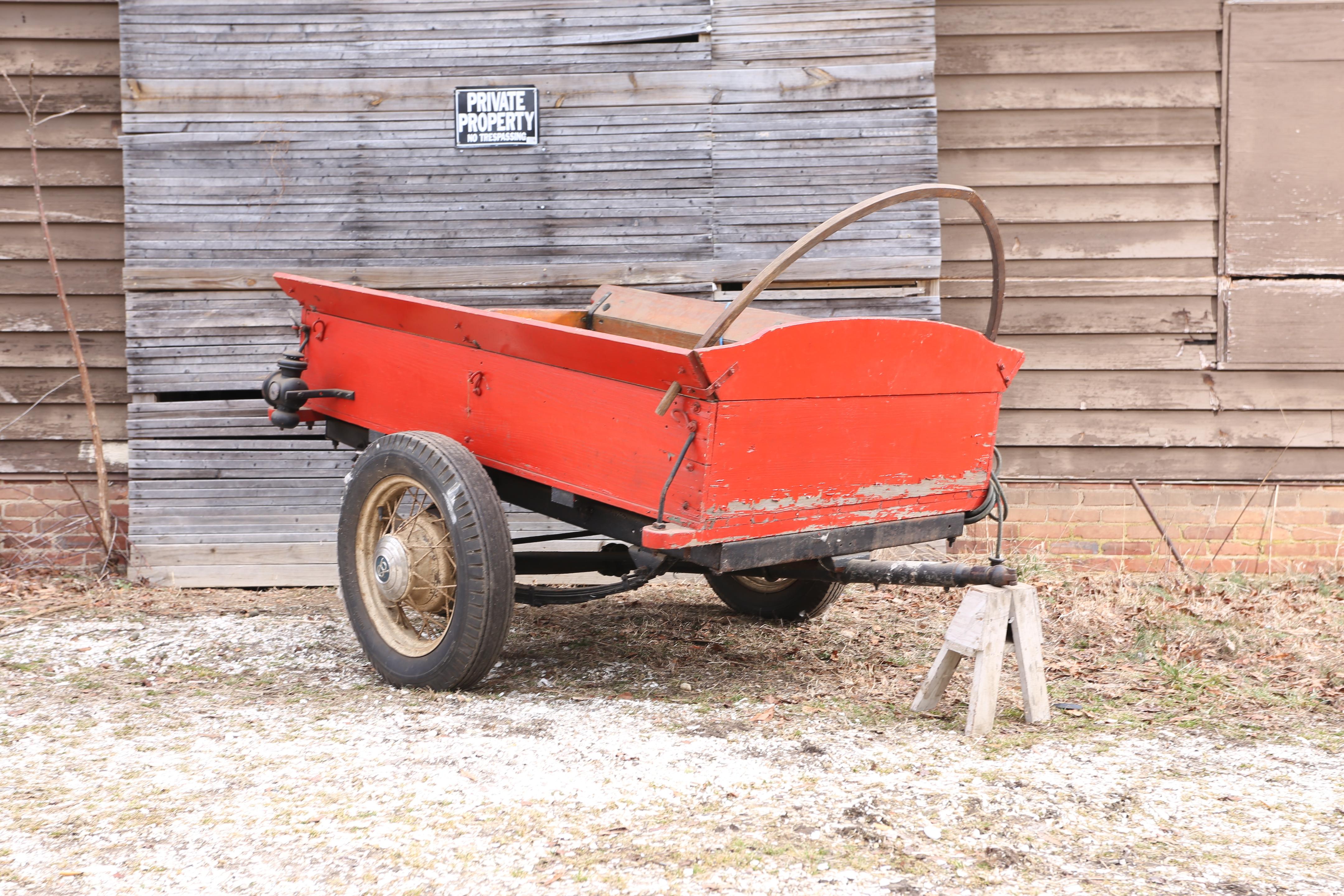 Bonhams Cars : A vintage trailer, c.1934,