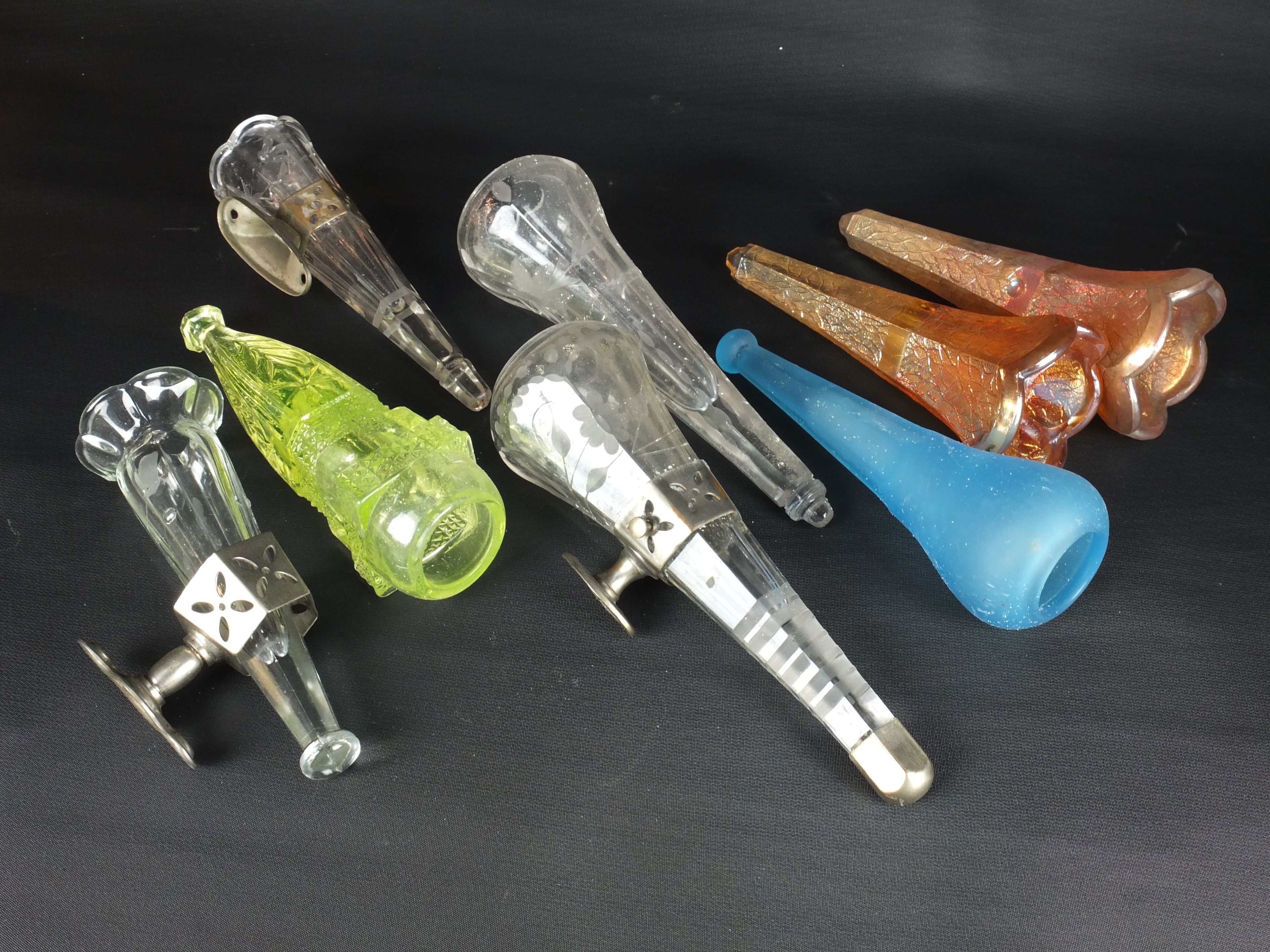 Bonhams Cars A collection of vintage car bud vases,