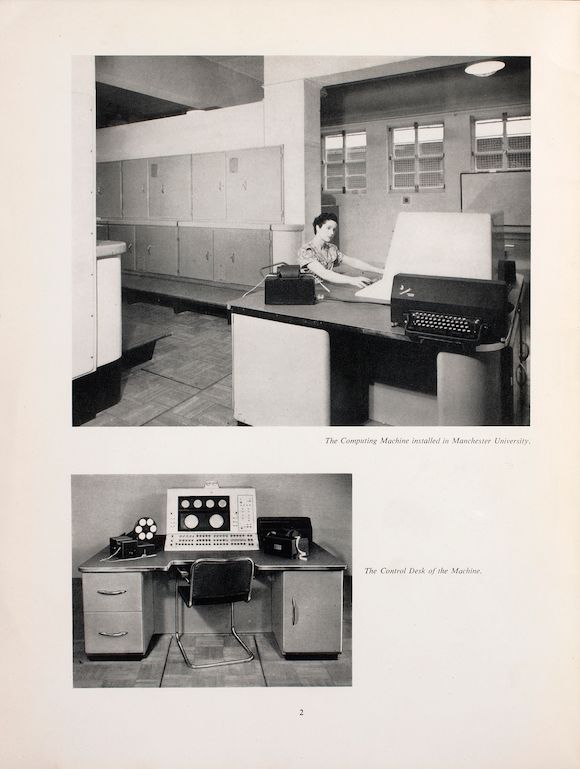 Bonhams : THE EARLY BRITISH COMPUTER CONFERENCES. 1. Report of a ...