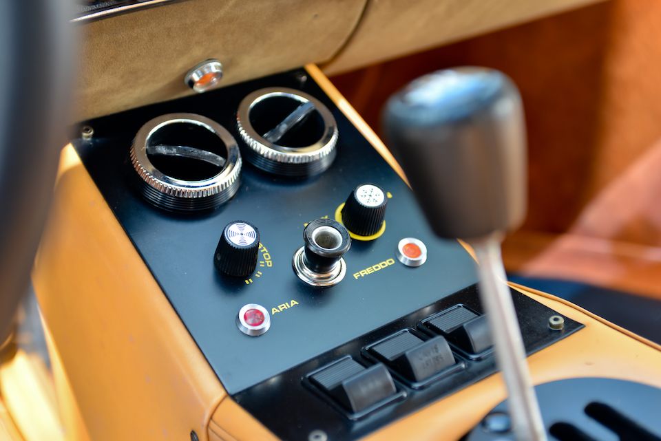 <i>Single owner since 1978, fewer than 16,500km from new</i><br /><b>1975 Lamborghini Countach LP400 'Periscopica'  </b><br />Chassis no. 1120066 <br />Engine no. 1120070