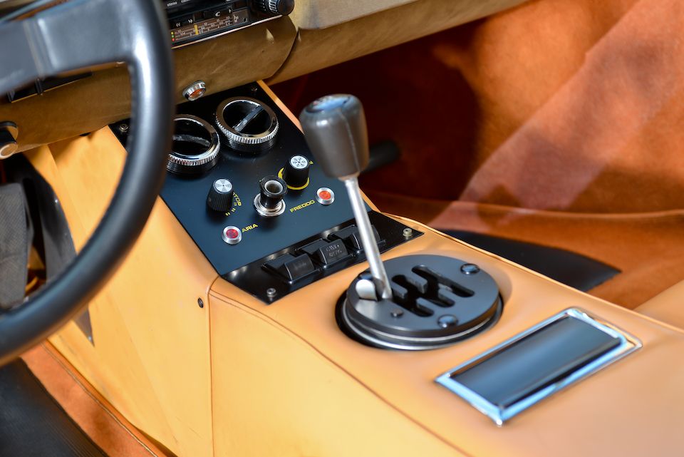 <i>Single owner since 1978, fewer than 16,500km from new</i><br /><b>1975 Lamborghini Countach LP400 'Periscopica'  </b><br />Chassis no. 1120066 <br />Engine no. 1120070