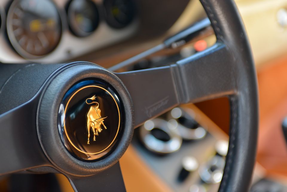 <i>Single owner since 1978, fewer than 16,500km from new</i><br /><b>1975 Lamborghini Countach LP400 'Periscopica'  </b><br />Chassis no. 1120066 <br />Engine no. 1120070