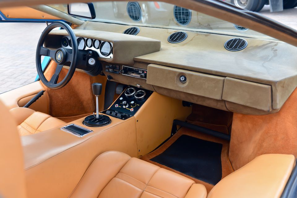 <i>Single owner since 1978, fewer than 16,500km from new</i><br /><b>1975 Lamborghini Countach LP400 'Periscopica'  </b><br />Chassis no. 1120066 <br />Engine no. 1120070