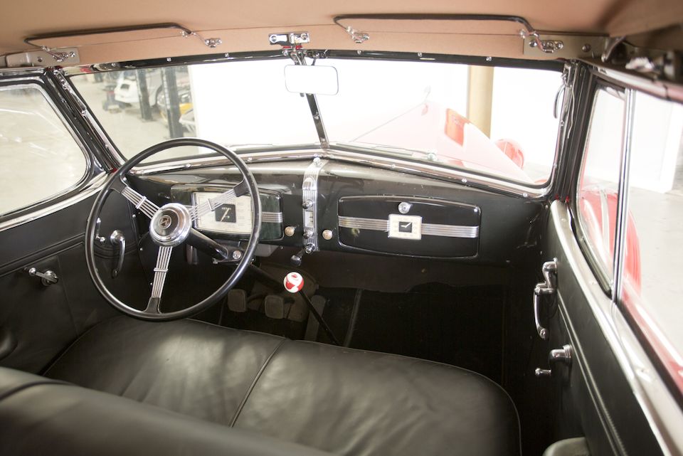 Bonhams 1936 Buick Roadmaster Series 80C Convertible Phaeton Engine