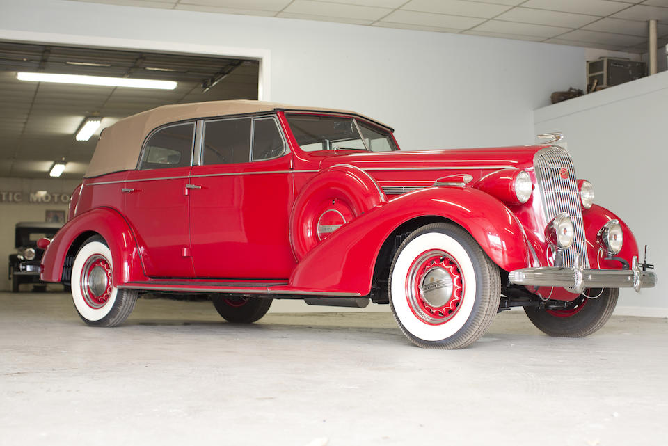 Bonhams : 1936 Buick Roadmaster Series 80C Convertible Phaeton Engine ...