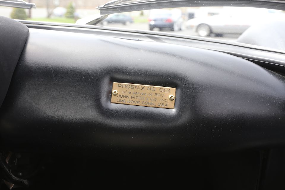 <i>Unique prototype from the Estate of John Fitch</i><br /><b>1966 Fitch Phoenix </b><br />Chassis no. 107375W224558 <br />Engine no. T0930RB