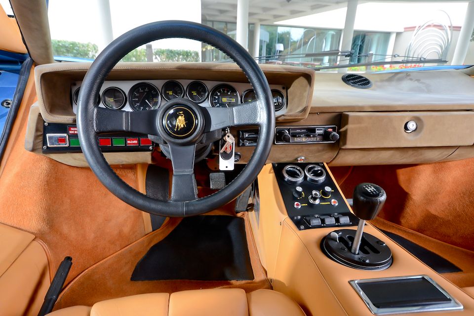 <i>Single owner since 1978, fewer than 16,500km from new</i><br /><b>1975 Lamborghini Countach LP400 'Periscopica'  </b><br />Chassis no. 1120066 <br />Engine no. 1120070