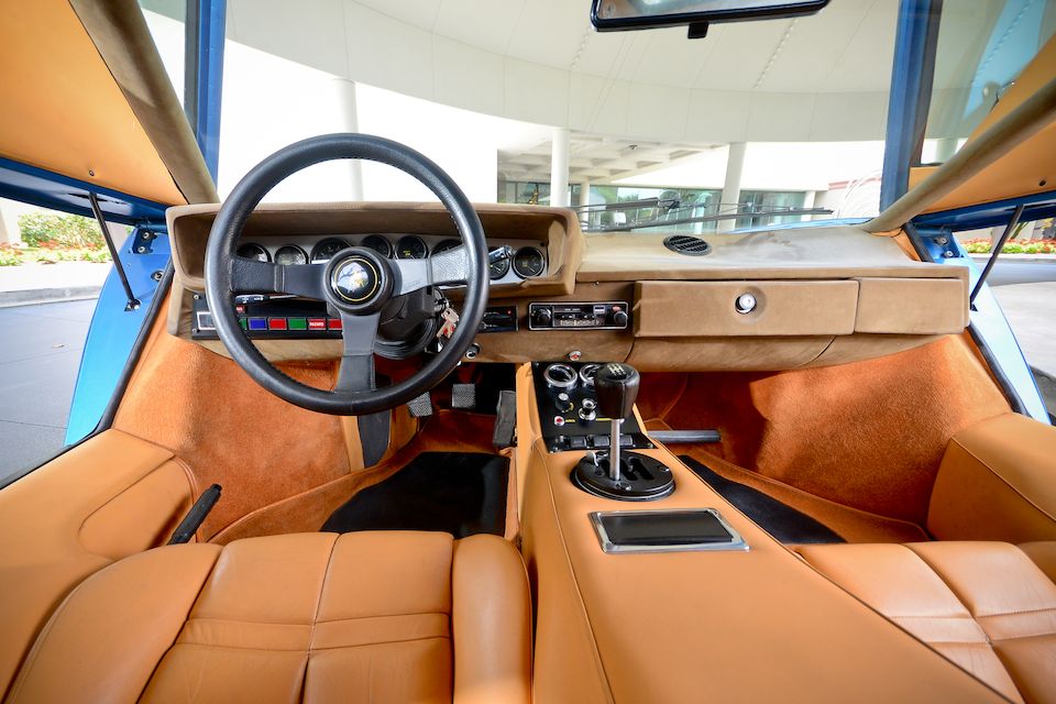 <i>Single owner since 1978, fewer than 16,500km from new</i><br /><b>1975 Lamborghini Countach LP400 'Periscopica'  </b><br />Chassis no. 1120066 <br />Engine no. 1120070