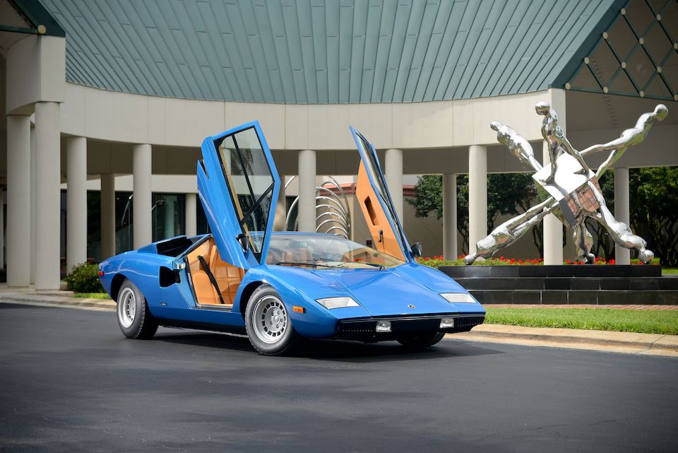 <i>Single owner since 1978, fewer than 16,500km from new</i><br /><b>1975 Lamborghini Countach LP400 'Periscopica'  </b><br />Chassis no. 1120066 <br />Engine no. 1120070