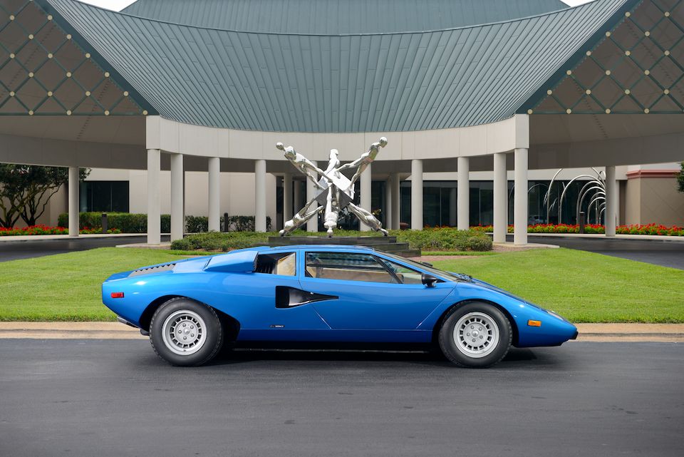 <i>Single owner since 1978, fewer than 16,500km from new</i><br /><b>1975 Lamborghini Countach LP400 'Periscopica'  </b><br />Chassis no. 1120066 <br />Engine no. 1120070