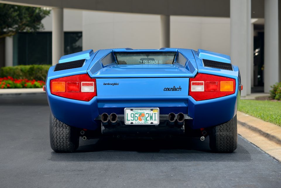 <i>Single owner since 1978, fewer than 16,500km from new</i><br /><b>1975 Lamborghini Countach LP400 'Periscopica'  </b><br />Chassis no. 1120066 <br />Engine no. 1120070