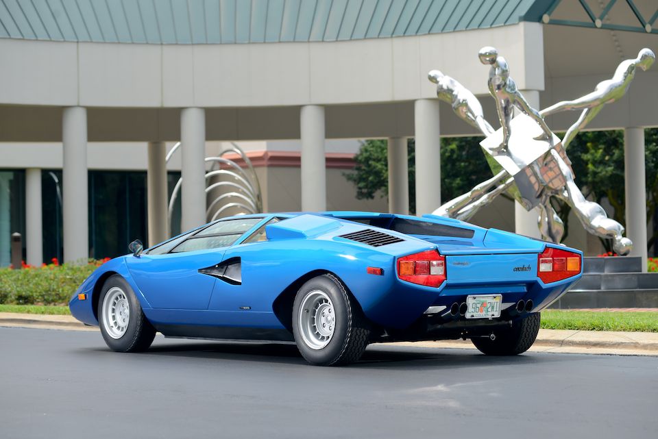 <i>Single owner since 1978, fewer than 16,500km from new</i><br /><b>1975 Lamborghini Countach LP400 'Periscopica'  </b><br />Chassis no. 1120066 <br />Engine no. 1120070