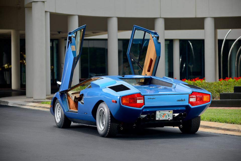 <i>Single owner since 1978, fewer than 16,500km from new</i><br /><b>1975 Lamborghini Countach LP400 'Periscopica'  </b><br />Chassis no. 1120066 <br />Engine no. 1120070