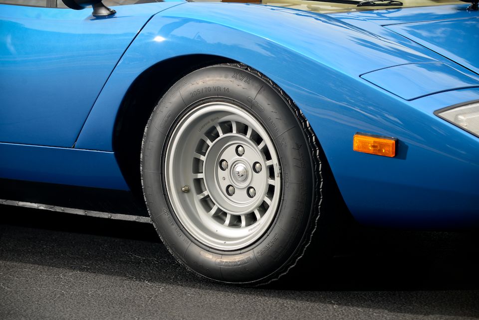 <i>Single owner since 1978, fewer than 16,500km from new</i><br /><b>1975 Lamborghini Countach LP400 'Periscopica'  </b><br />Chassis no. 1120066 <br />Engine no. 1120070