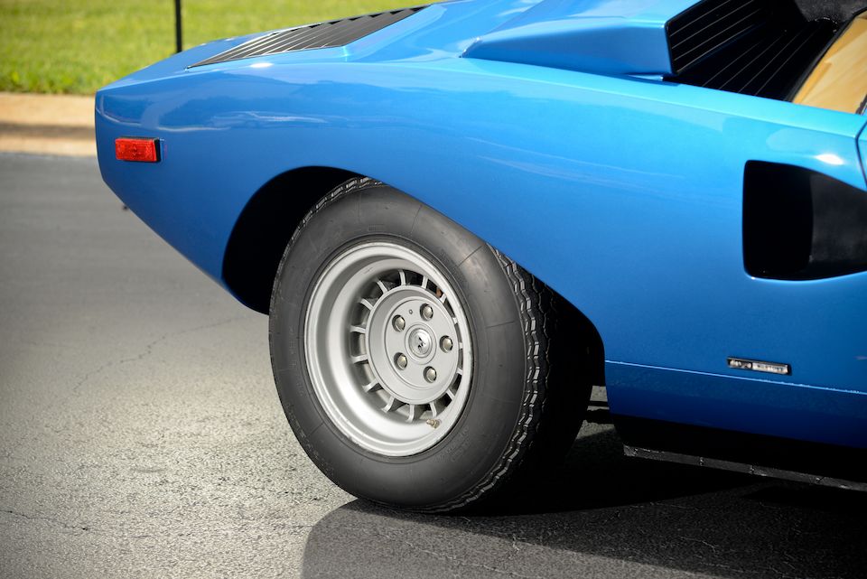 <i>Single owner since 1978, fewer than 16,500km from new</i><br /><b>1975 Lamborghini Countach LP400 'Periscopica'  </b><br />Chassis no. 1120066 <br />Engine no. 1120070