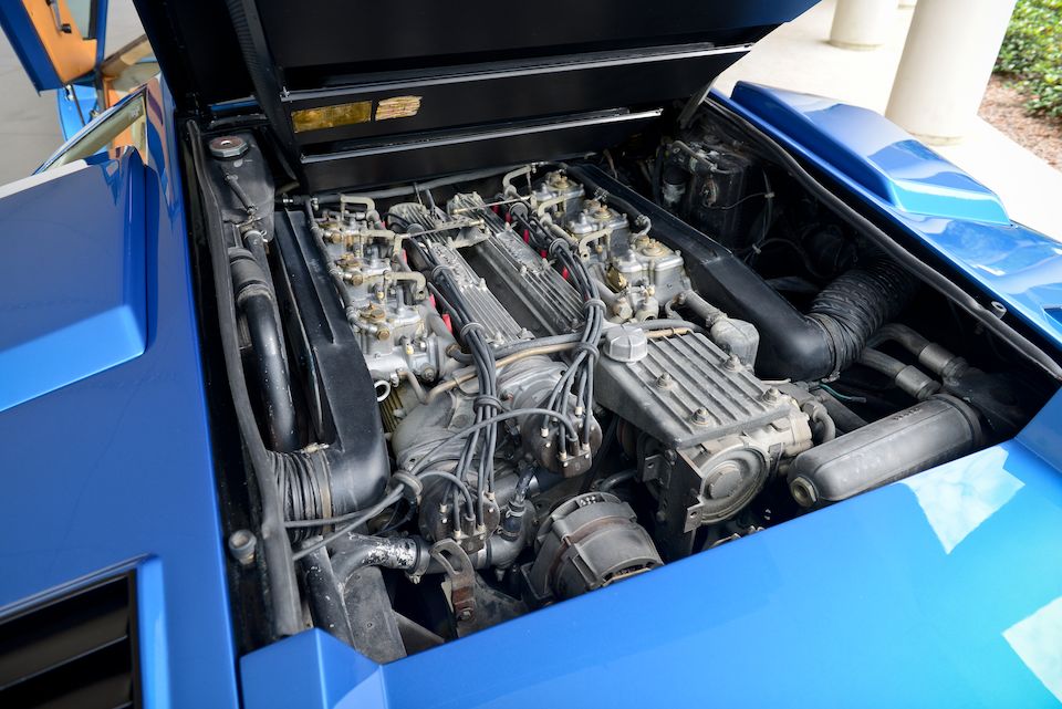 <i>Single owner since 1978, fewer than 16,500km from new</i><br /><b>1975 Lamborghini Countach LP400 'Periscopica'  </b><br />Chassis no. 1120066 <br />Engine no. 1120070