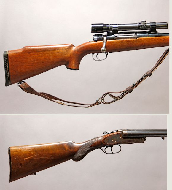 Bonhams : A Sporterized Mauser action bolt action rifle
