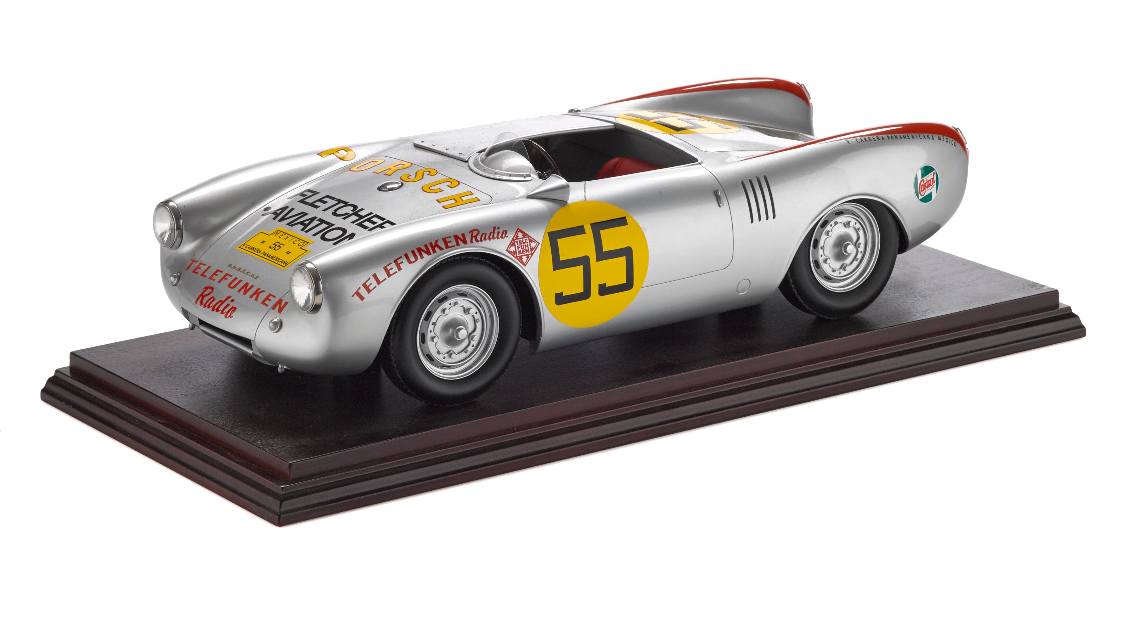 BBR Leader PORSCHE 550 Carrera Panamericana 1953 Fletcher Aviation 1/43 Boite