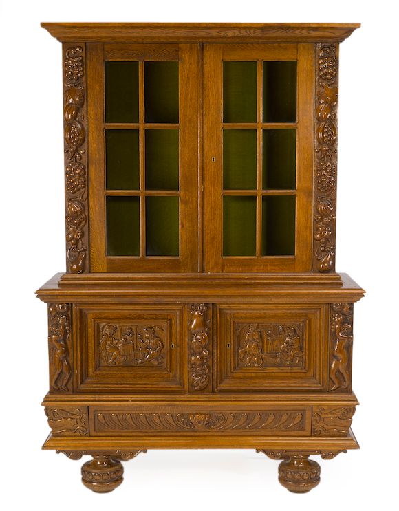 Bonhams An assembled suite of American oak furniture possibly Flint