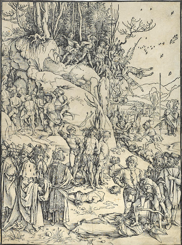 Bonhams : Albrecht Dürer (1471-1528); Martyrdom of the Ten Thousand;