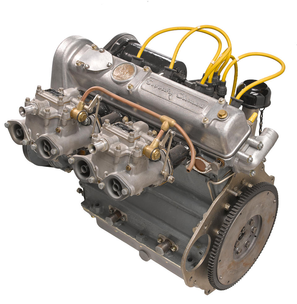 Bonhams : A 1950s era Coventry Climax FWA 1100cc racing engine,