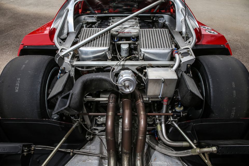 <b>1993 FERRARI F40LM  </b><br />VIN. ZFFGX34X000097893